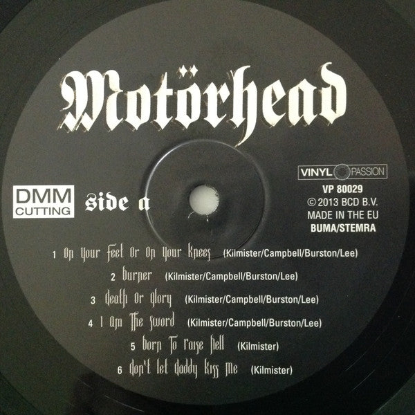 Motörhead : Death Or Glory (LP, Album, RE, DMM)