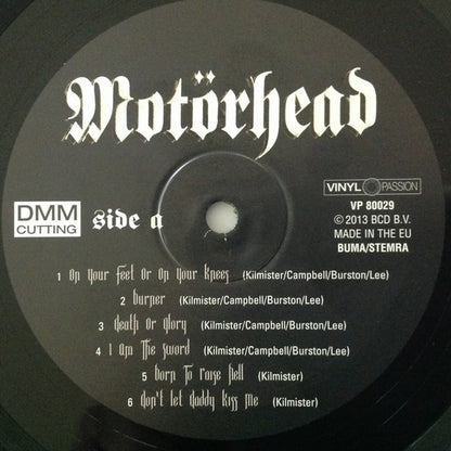 Motörhead : Death Or Glory (LP, Album, RE, DMM)
