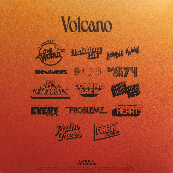 Jungle (12) : Volcano (LP, Album, Cle)