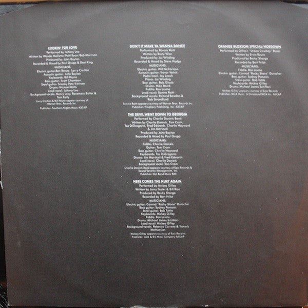 Various : Urban Cowboy (Original Motion Picture Soundtrack) (2xLP, Album, Comp, Gat)