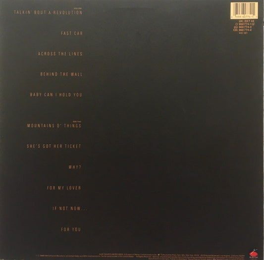 Tracy Chapman : Tracy Chapman (LP, Album, Mat)