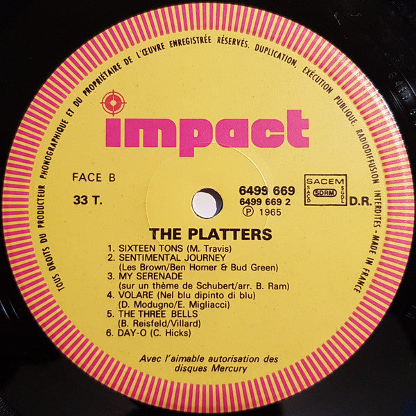 The Platters : The Platters (LP, Comp)