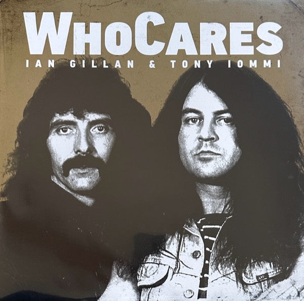 Ian Gillan & Tony Iommi : WhoCares (2xLP, Album, Comp, Ltd, Whi)