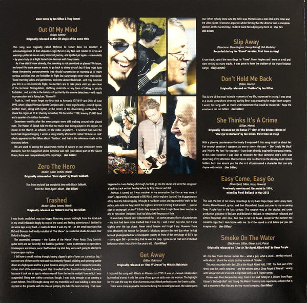 Ian Gillan & Tony Iommi : WhoCares (2xLP, Album, Comp, Ltd, Whi)