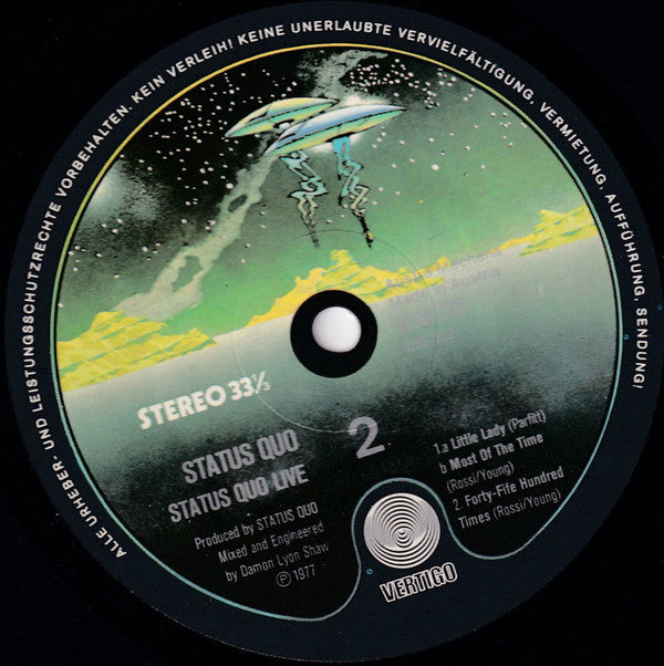 Status Quo : Live (2xLP, Album)