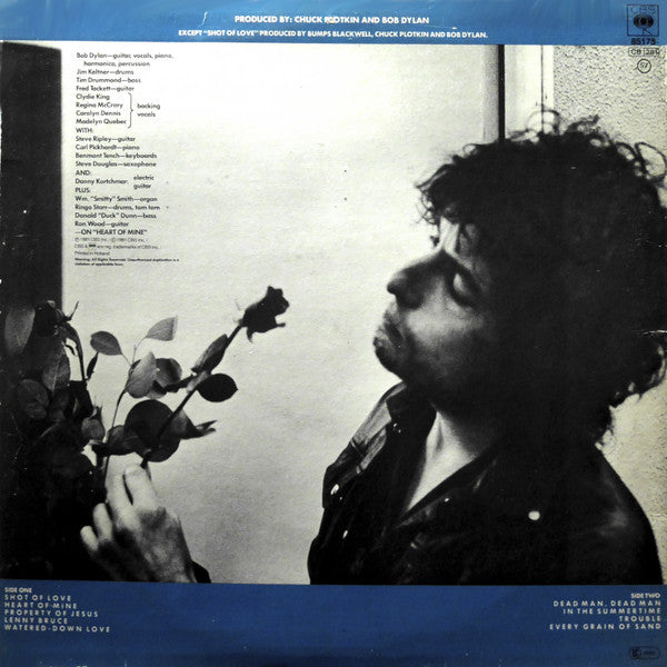 Bob Dylan : Shot Of Love (LP, Album)