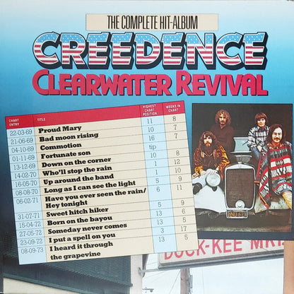 Creedence Clearwater Revival : The Complete Hit-Album (2xLP, Comp, Gat)