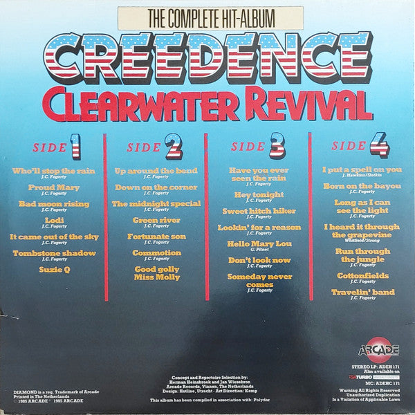 Creedence Clearwater Revival : The Complete Hit-Album (2xLP, Comp, Gat)