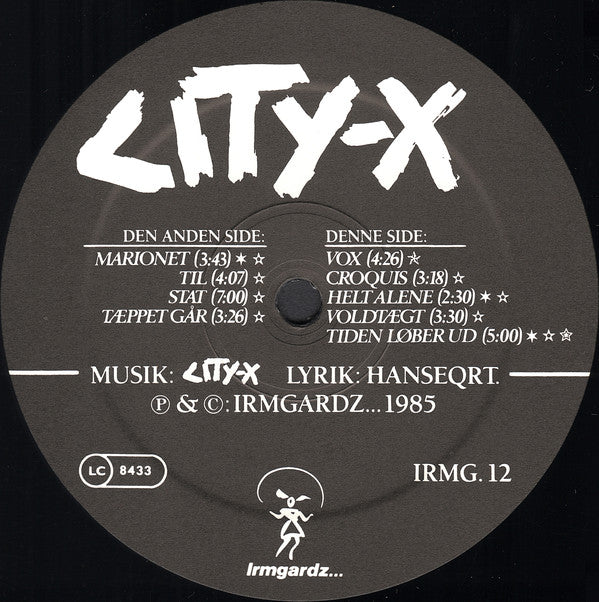 City-X : City-X (LP, Album)