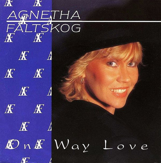 Agnetha Fältskog : One Way Love (7", Single)