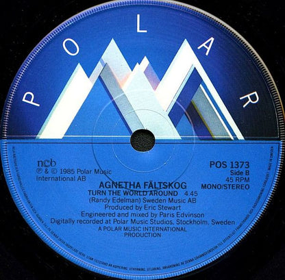 Agnetha Fältskog : One Way Love (7", Single)