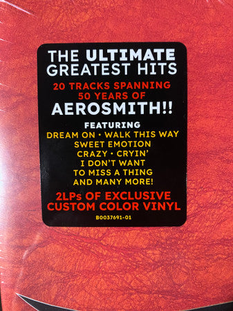 Aerosmith : Greatest Hits (2xLP, Comp, Ltd, Red)
