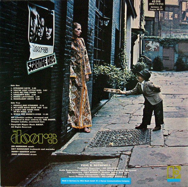 The Doors : Strange Days (LP, Album, RE)