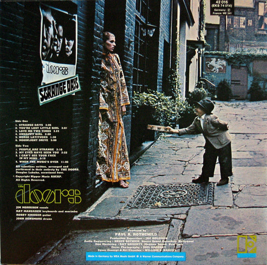The Doors : Strange Days (LP, Album, RE)