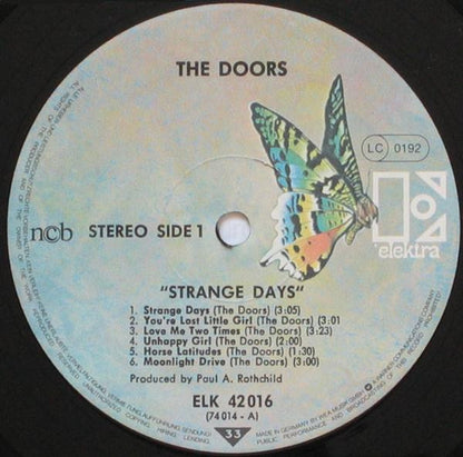The Doors : Strange Days (LP, Album, RE)