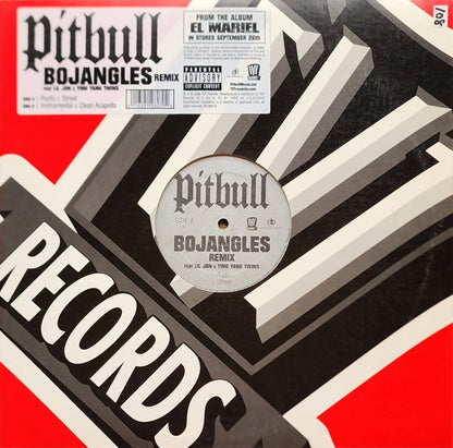 Pitbull Feat. Lil' Jon, Ying Yang Twins : Bojangles (Remix) (12")