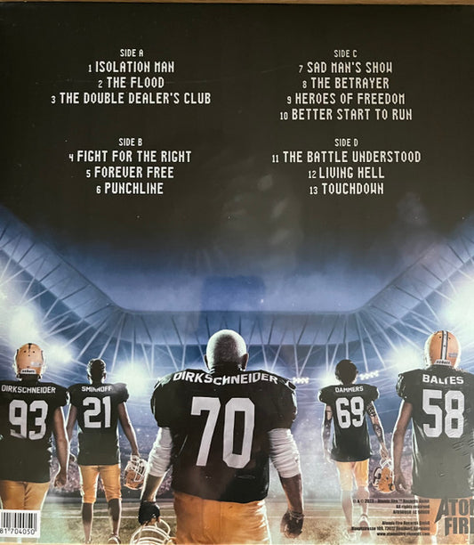 U.D.O. (2) : Touchdown (2xLP, Album, Ltd, Sil)