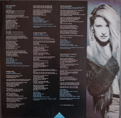 Sanne Salomonsen : Where Blue Begins (LP, Album, RE)