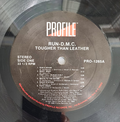 Run-DMC : Tougher Than Leather (LP, Album)