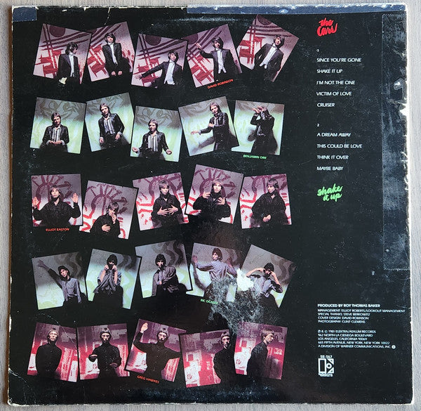 The Cars : Shake It Up (LP, Album, RE, RP, Spe)