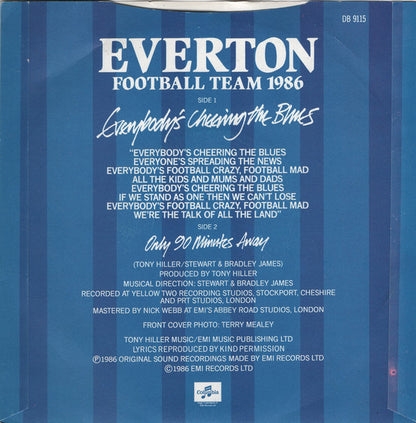 Everton F.C. : Everybody's Cheering The Blues (7", Single)