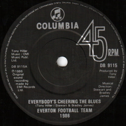 Everton F.C. : Everybody's Cheering The Blues (7", Single)