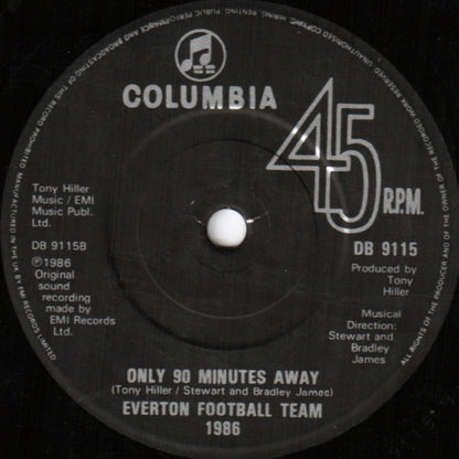 Everton F.C. : Everybody's Cheering The Blues (7", Single)