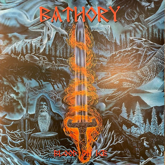 Bathory : Blood On Ice (2xLP, Album, Ltd, RE, RM)