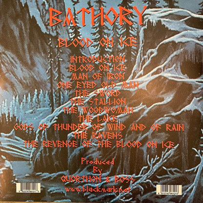 Bathory : Blood On Ice (2xLP, Album, Ltd, RE, RM)