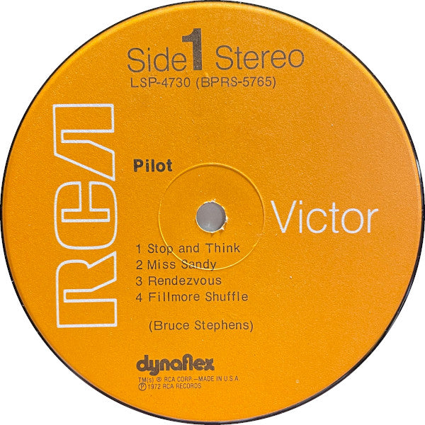 Pilot (9) : Pilot (LP, Album, Ind)