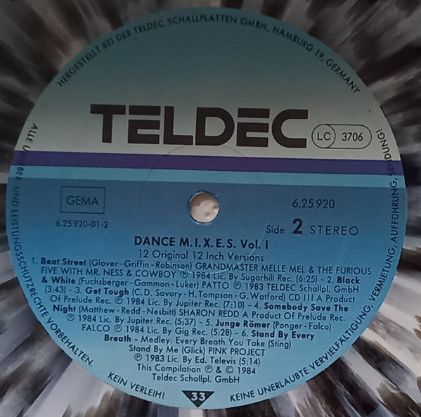 Various : Dance Mixes Vol. 1 (LP, Comp, Mixed, Gre)