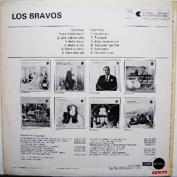 Los Bravos : Los Bravos (LP, Comp)