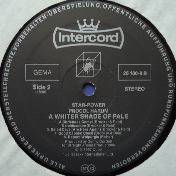 Procol Harum : A Whiter Shade Of Pale (LP, Album, RE)