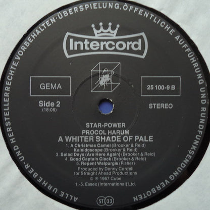 Procol Harum : A Whiter Shade Of Pale (LP, Album, RE)