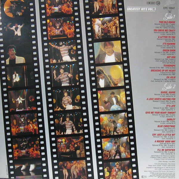 Shakin' Stevens : Greatest Hits Vol. 1 (LP, Comp)