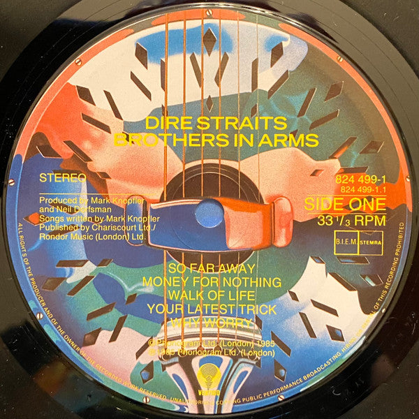 Dire Straits : Brothers In Arms (LP, Album)