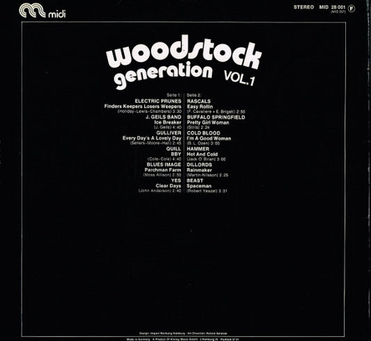 Various : Woodstock Generation Vol.1 (LP, Comp)