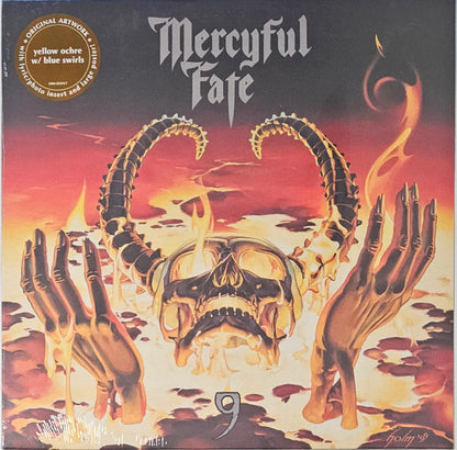 Mercyful Fate : 9 (LP, Album, Ltd, RE, RP, Yel)
