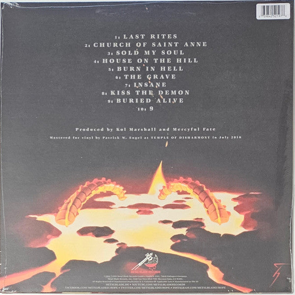 Mercyful Fate : 9 (LP, Album, Ltd, RE, RP, Yel)
