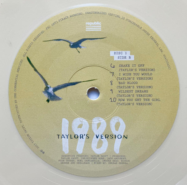 Taylor Swift : 1989 (Taylor's Version) (2xLP, Album, S/Edition, Yel)