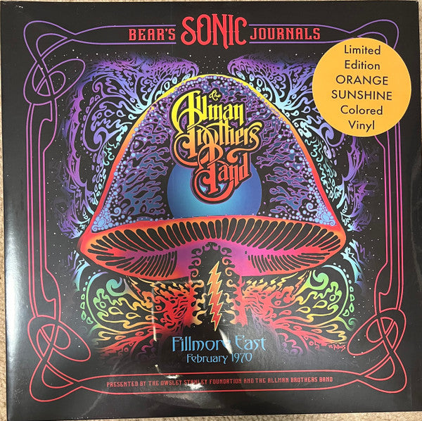 Allman Brothers Band* : Fillmore East, February 1970 (2xLP, Album, Ltd, RP, Ora)