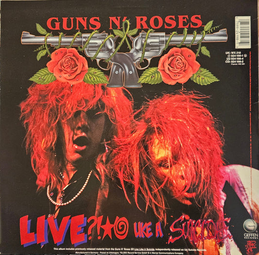 Guns N' Roses : G N' R Lies (LP, Album, Tel)