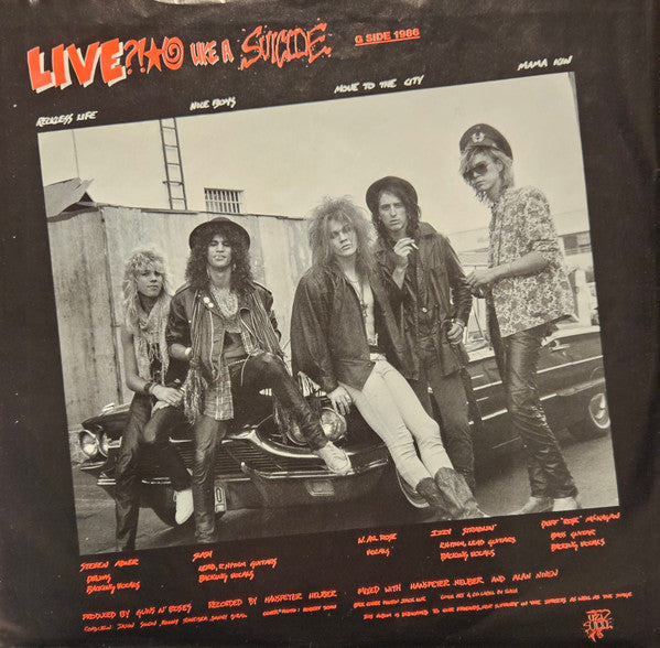 Guns N' Roses : G N' R Lies (LP, Album, Tel)