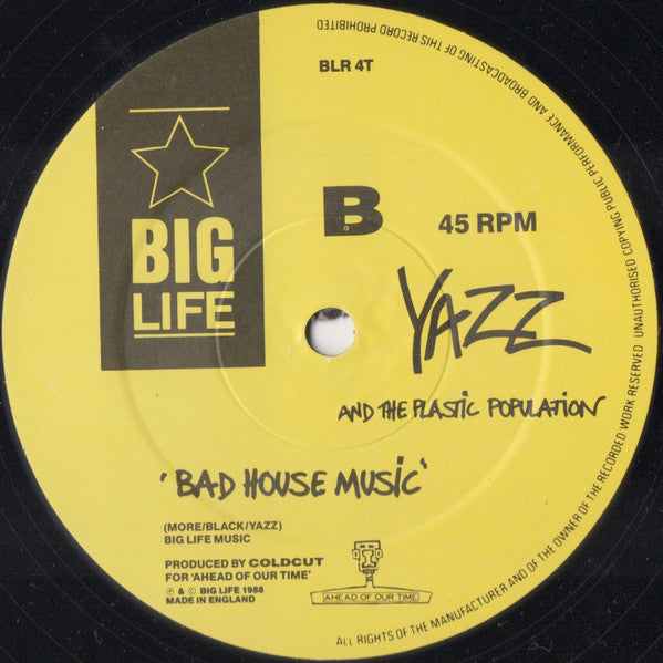 Yazz And The Plastic Population : The Only Way Is Up (12", Single)
