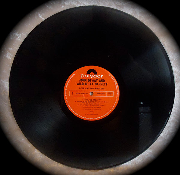 John Otway & Wild Willy Barrett : Deep & Meaningless (LP, Album)