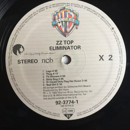 ZZ Top : Eliminator (LP, Album)