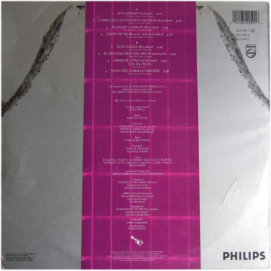 El Camarón De La Isla Con The Royal Philharmonic Orchestra : Soy Gitano (LP, Album)