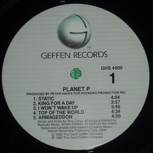 Planet P* : Planet P (LP, Album, Win)