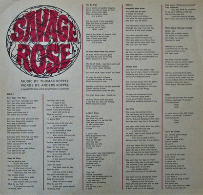 The Savage Rose* : The Savage Rose (LP, Album)