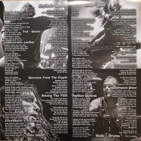 Plaguemace : Reptilian Warlords (LP, Album, Ltd, Gre)
